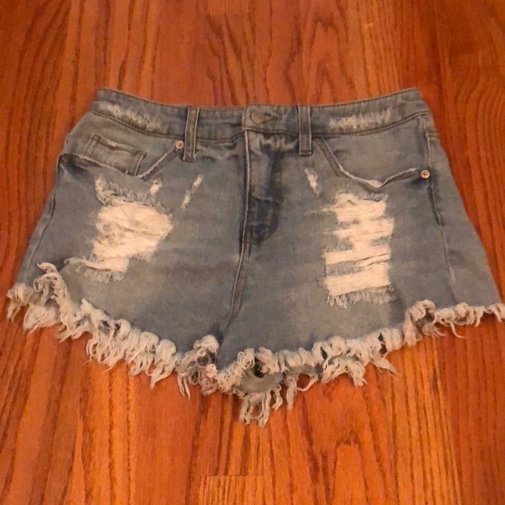 Womens high waisted shorts